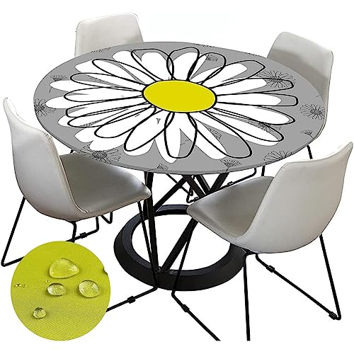 Manta CHICKWIN SHOP Redonda (100 x 110 cm) Chickwin-Shop - Toalhas de mesa - poliéster, bordas cosidas, impermeável, lavável
