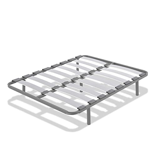 Cama EXPRESS com Patas Hermes Castanho (120x190cm) Cama express - Conjuntos de móveis - patas, hermes castanho, 120x190cm