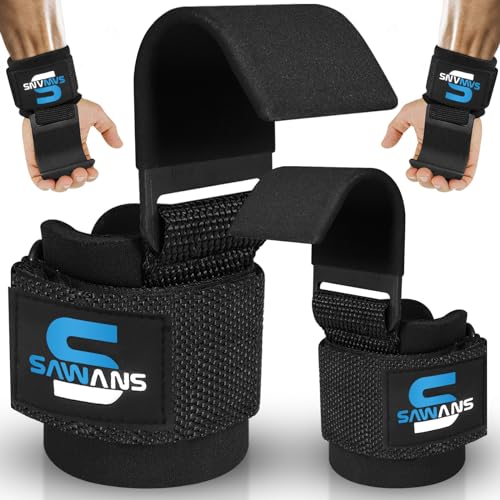 Apoio para Pulso 2 Unidades Preto SAWANS SAWANS - Luvas de levantamento de peso e suportes para as mãos - apoio, pulso, preto, conjunto, acessórios