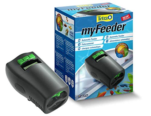 Alimentador Automático para Peixes TETRA MyFeeder (Verde) Tetra - Alimentadores de peixes - automático, verde, plástico