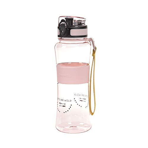 Garrafa de Montanha LAESSIG Adventure (500 ml) Lässig - Garrafas de água - 500 ml, plástico, fecho a pressão, lavável