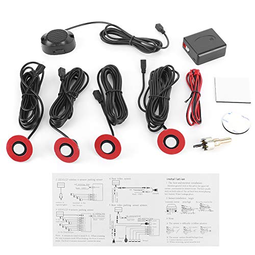 Sensor de estacionamento e marcha atrás 16.5mm Yctze - Equipamento de segurança para veículos - sensor estacionamento, marcha atrás, plug & play, bateria
