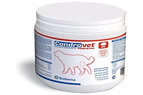Comedouro para Cães BIOIBÉRICA Condrovet Force Ha (L - Porte Grande) Condrovet - Vitaminas e suplementos para animais de estimação - comedouro, cães, bioibérica, condrovet, force ha