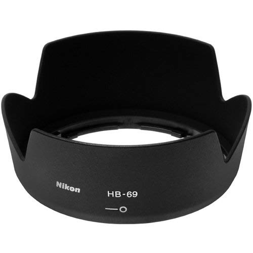 Protetor de Objetiva NIKON HB-69 (Preto) Nikon - Parassóis de lentes - nikon, hb-69, preto, 18-55 mm