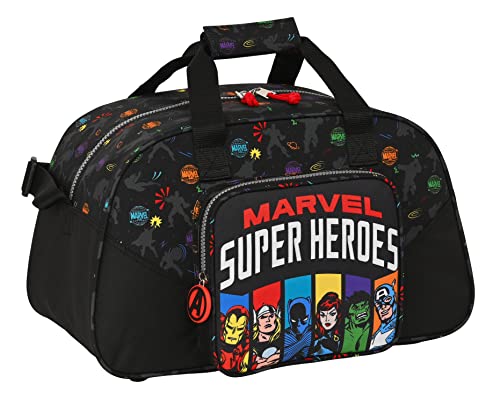 Saco de Desporto MARVEL Super Heroes Avengers (24 x 12 x 10 cm) safta - Bolsas - 24x12x10 cm, poliéster, resistente, avengers