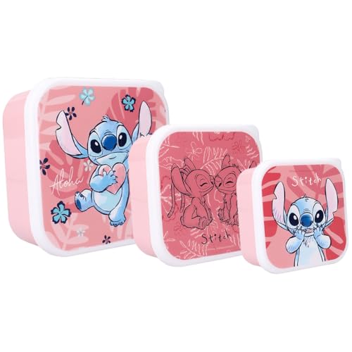 Caixa de Alimentação VADOBAG Stitch Bon Appétit Vadobag - Lancheiras e sacos - 3 em 1, costura, seguro, confortável