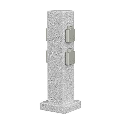 Base de ligação para exterior POCK 40cm cinzento LEDS LEDs Com GmbH - Fontes de alimentação elétrica - ligação, exterior, cinzento, LEDs