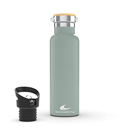 Garrafa Térmica DAIKOKU Verde (Aço Inoxidável - 0.5 L) Wottoline - Utensílios de mesa - aço inoxidável, 0.5 L, verde