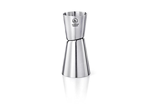 Copo de Vinho LEOPOLD BARMASS Inoxidable (Prateado - Vidro - 5x5x12cm) Leopold - Agitadores de coquetel e ferramentas - inox, prateado, vidro, 5x5x12cm