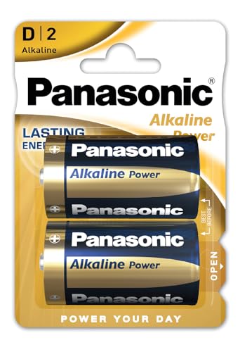 Pilha PANASONIC K-KJYB-01A (2 unidades) Panasonic - Baterias - alcalino, 1.5v, cilíndrico, 2 unidades