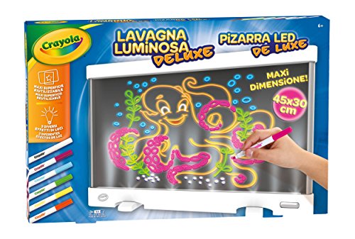 Quadro de Desenho CRAYOLA Deluxe LED (Multicor - 20 x 14 cm) CRAYOLA - Brinquedos de arte e desenho - quadro, desenho, crayola, deluxe, led, multicor