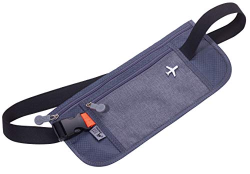 Bolsa de Segurança Troika BLB20/GY | Cinzento TROIKA - Bolsas de cintura - bolsa, segurança, cinzento