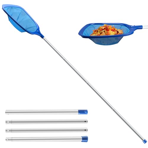 Recogedor de Hojas para Piscinas JSDOIN 161cm Jsdoin - Peneiras de piscina - piscinas, 161 cm, preto