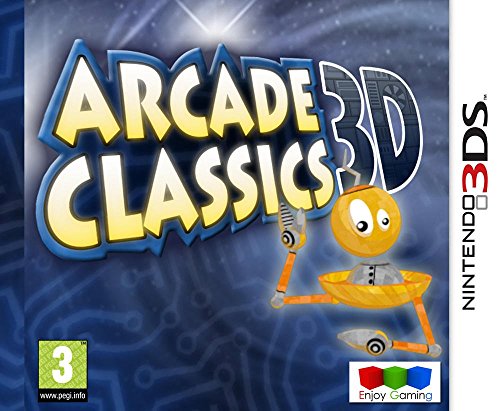 Jogo Eletrónico PORTATIL Nintendo 3Ds Arcade Classics (Nintendo 3DS) Tradewest Games - Software de jogos de vídeo - nintendo 3ds, arcade classics, jogo eletrónico