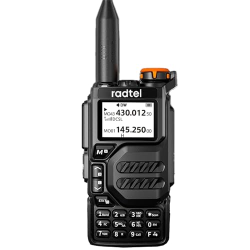 Walkie-Talkie RADTEL RT-590 (8 Canais - Até 5 Km - Até 12h - Preto) Xiamen Radtel Electronics Co., Ltd - Rádios bidirecionais - 8 canais, 5 km, 12h, bateria recarregável