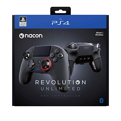 Comando PS4 NA CON Revolution (Wireless - USB) NACON - Controladores de jogo - wireless, usb, ps4