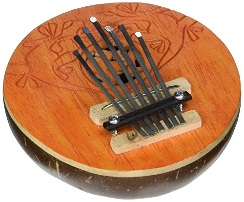 Instrumento Musical TOCA PERCUSSION Kalimba Coco (Idade Mínima Recomendada: 3 anos) Toca - Acessórios para instrumentos musicais e orquestra - instrumento musical, toca percussion, kalimba coco, casca de coco, 7 notas, crianças