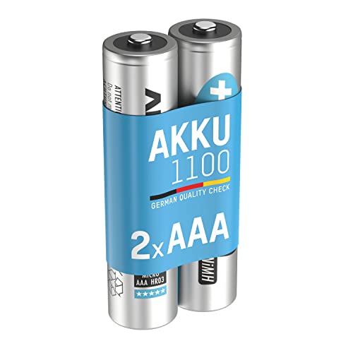 Pilha Recarregável ANSMANN High Capacity Ansmann - Baterias de uso geral - 1050 mAh, câmara digital, ni-mh, AAA