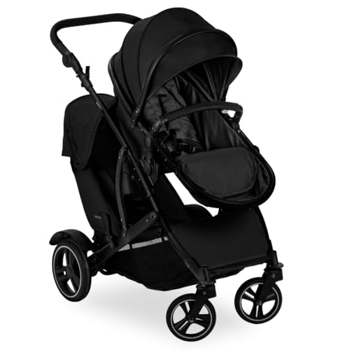 Carrinho de Bebé HAUCK Duett 4 (Preto - 50x53x103cm) Hauck - Móveis para bebês e crianças pequenas - preto, 50x53x103cm
