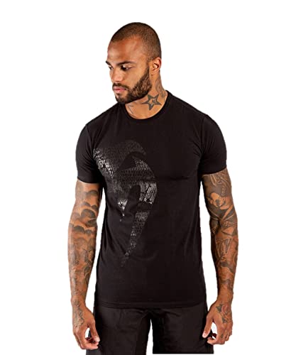 T-shirt para Homem VENUM Giant Preto para Fitness (L) Venum - Camisas e tops - t-shirt, homem, venum giant, preto, fitness