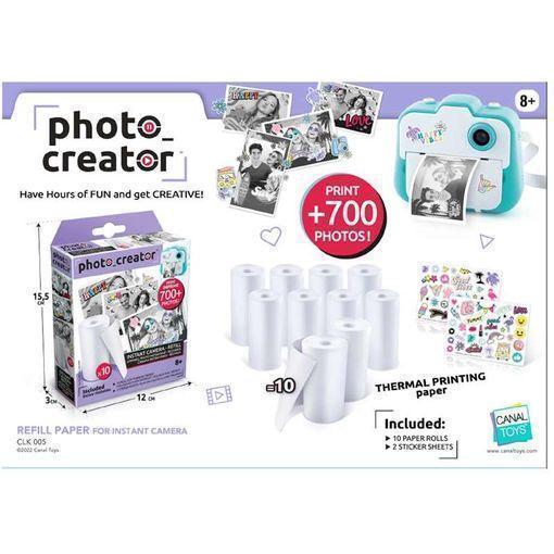Papel fotográfico CANAL TOYS Photo Creator Instant Camera CANAL TOYS - Filme de câmera - fotográfico, instantânea, canal toys
