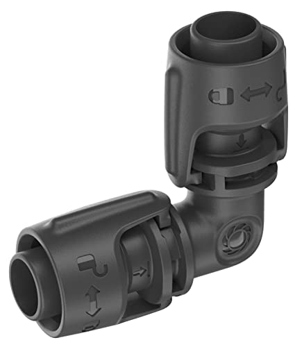 Conector em L para Micro-Drip 13 Mm GARDENA Gardena - Conectores de tubos - 13 mm, flexível, 90 graus, micro-drip