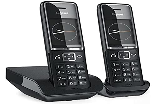 Telemóvel Senior GIGASET Comfort 550 Duo (2.4'' - Preto) Gigaset - Telefonia - sénior, 2.4 polegadas, preto