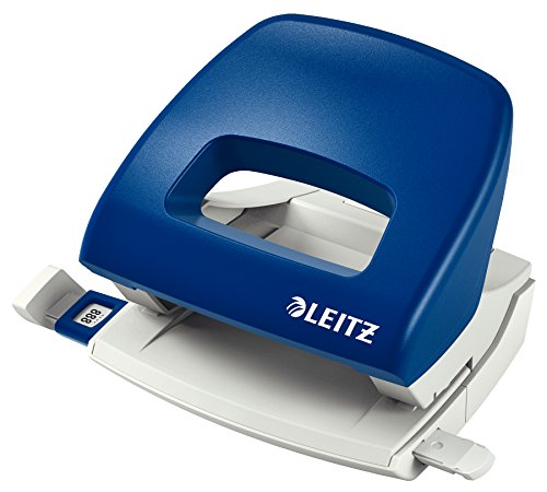 Furador LEITZ NeXXt Azul (Capacidade Máx.: 16 folhas) Leitz - Perfuradores de papel - 16 folhas, 80 mm, 2 furos, azul
