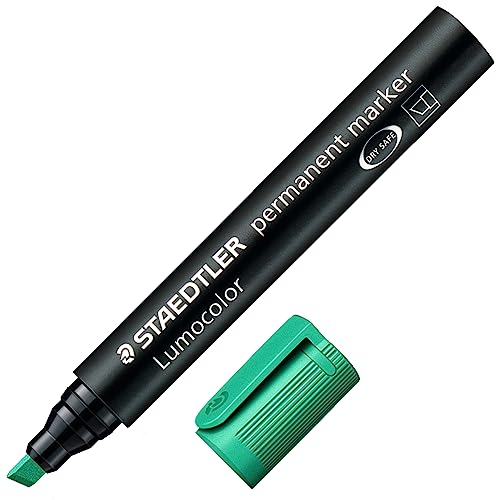 Marcador STAEDTLER Lumocolor 350 Verde (Ponta de Fio) Staedtler - Marcadores e marcadores de texto - fibra, ponta bloqueada, resistente à água, sem solventes