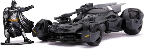 Figura de Ação JUSTICE LEAGUE Batmóvel e Batman (Idade Mínima Recomendada: 4 anos) JADA TOYS - Modelos em escala - figura de ação, batmóvel, Batman, 4 anos