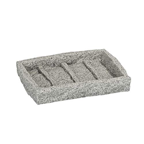 Suporte para Sabonete Wenko Granit | Cinzento Wenko - Saboneteiras e suportes - suporte, sabonete, cinzento