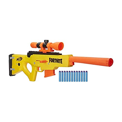 Lançador de Ar NERF Fornite Basr-l (Idade Mínima: 8 anos) Nerf - Armas de brinquedo e acessórios - nerf, fortnite, basr-l, 8 anos