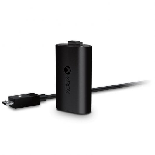 Carregador MICROSOFT Xbox One Play & Charge Kit Microsoft - Baterias para consola de jogos e comandos - carregador, recarregável, bateria, xbox one