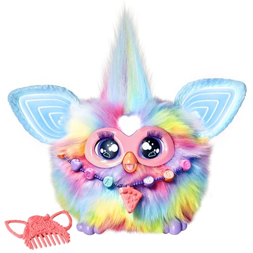 FURBY Tie Dye (Peluches, muñecas y accesorios) Hasbro - Brinquedos - 5 modos, interativo, 600 frases, corpo interativo