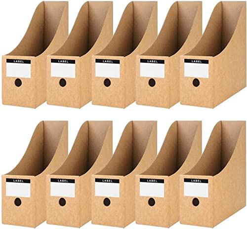 Caixa de Arquivo ZEEREE 10 Unidades (Castanho) ZEEREE - Arquivamento e organização - 10 unidades, castanho, kraft, 27x26x9 cm