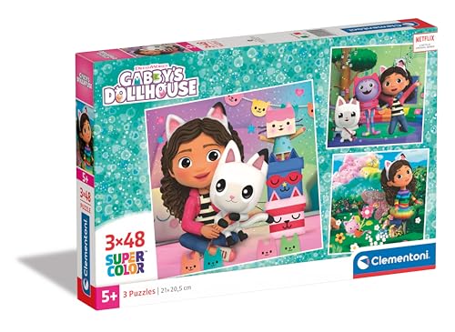 Puzzle CLEMENTONI Gabby'S Dollhouse Puzzle 200 Peças Desenhos Animados CLEMENTONI - Quebra-cabeças - puzzle, CLEMENTONI, gabby's dollhouse, 200 peças, desenhos animados