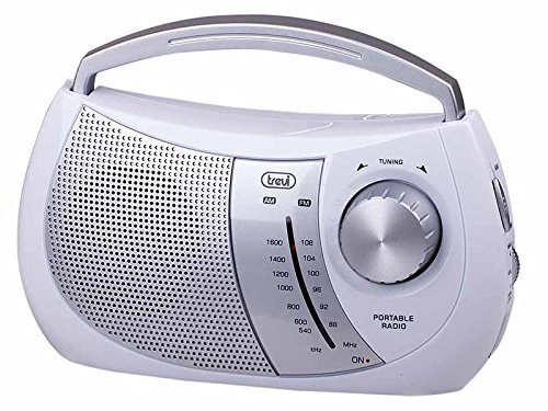 Rádio Despertador SPC 764 (Branco - Digital - Alarme Duplo) Trevi - Áudio - rádio despertador, alarme duplo, presetações fm/am, pilhas