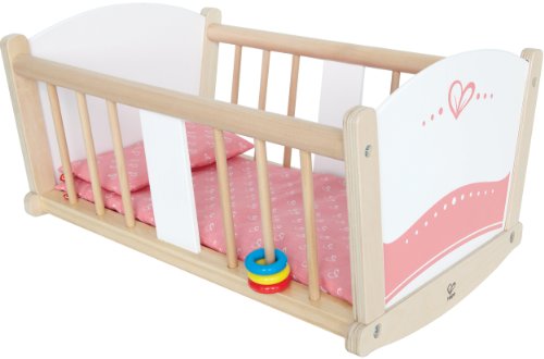 Berço para Bonecas HAPE Baby Dolls' Cradle HAPE - Acessórios para bonecas e figuras de ação - berço, bonecas, crianças