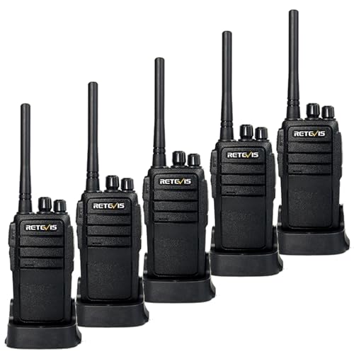 Walkie-Talkies Retevis RT21 (Recondicionado Como Novo) Retevis - Rádios bidirecionais - bateria recarregável, recarregável, preto, 25W