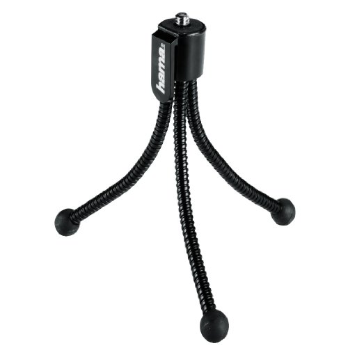 Hama Flexi Tripé de Vídeo 3 pernas Preto Hama - Peças e acessórios para câmeras - 3 pernas, flexível, compatível, compactas