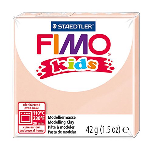 Plasticina STAEDTLER Fimo Kids (42g - Multicor) Staedtler - Materiais de cerâmica e escultura - plasticina, extra macia, lavável, multicor