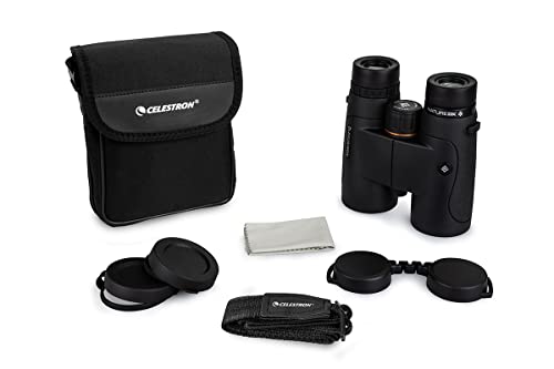 Binóculos CELESTRON Nature DX (8x42) Celestron - Binóculos - 8x42, prisma BAK-4, lentes multicapa, armadura borracha, pupila saída grande