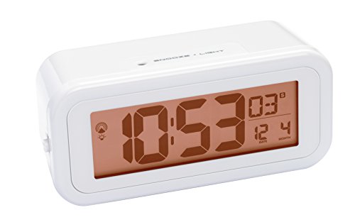 Despertador BRESSER 7002000CM001 (Rádio - Digital - Alarma Doble) Bresser - Relógios despertadores - rádio, alarma dupla, luz amarela, sensor