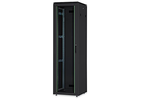 Armário Rack DIGITUS DN-19 42U-6/8-B-1 600 kg Preto Digitus - Gabinetes de computador de mesa e servidor - armario, rack, digitus, dn-19, 42U, 600 kg, preto