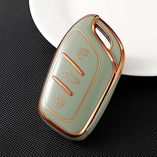 Capa BIVVI para Teclas Remotos para Roewe RX5 I6 I5 RX3 RX8 ERX5 MG ZS EV MG6 EZS HS EHS 2019 2020 BIVVI - Porta-chaves - teclas remotos, Roewe RX5, RX3, RX8