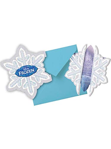 Conjunto de 12 Cartas de Convidação para Festa Congelado Frozen Procos - Convites - convidação, festa congelado, frozen