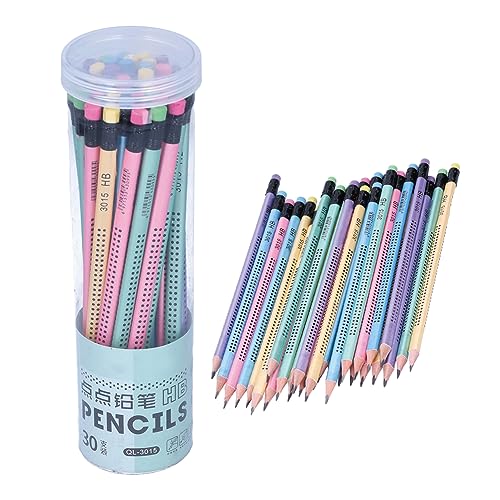 Lápis de Carvão STABILO HB (Multicor - 30 Un) Joyzan - Lápis - multicor, 30 unidades, ponta triangular, traço médio