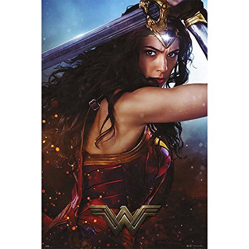 Póster ERIK EDITORES Wonder Woman Sword-Dcorg Grupo Erik Editores - Pósteres, impressões e arte visual - wonder woman, espada
