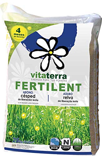 Abono Césped Fertilizante 25Kg (Recondicionado Sinais de Uso) VITATERRA - Adubos - fertilizante, abono, césped, 25kg