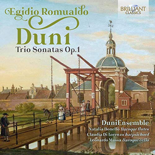 CD Duni Ensemble - Trio Sonatas (1 CDs) BRILLIANT CLASSICS - Música e gravações de som - trio, sonatas, cd